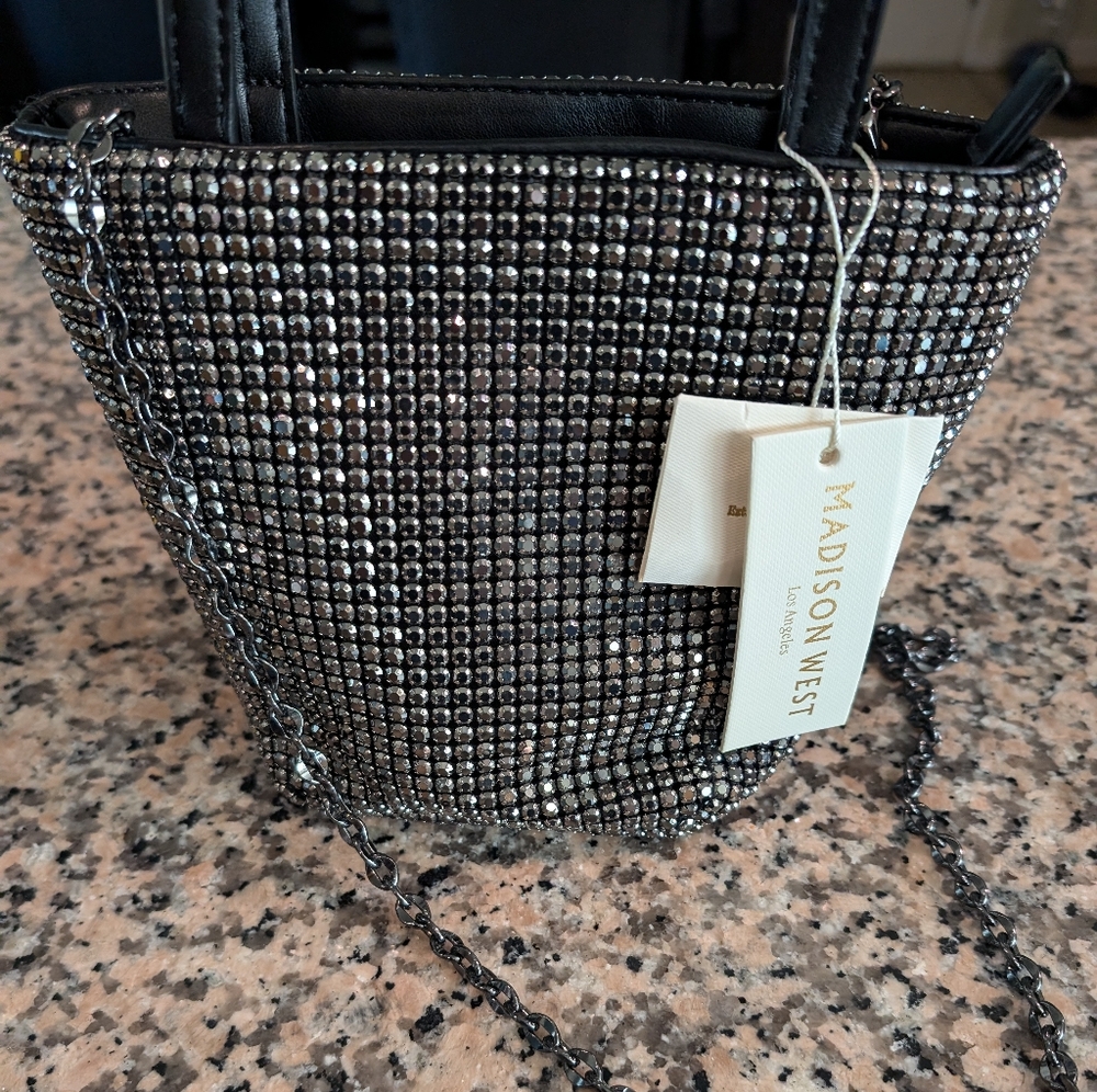 Madison West small bling purse